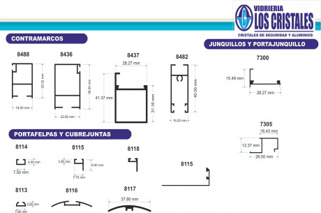 CONTRAMARCOS, JUNQUILLOS Y PORTAFELPAS